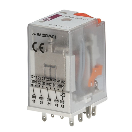 Електромеханічне реле ETI 002473008 ERM4-024AC 4p