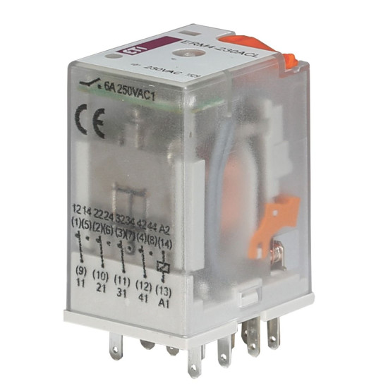 Електромеханічне реле ETI 002473011 ERM4-230ACL 4p