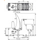 Цоколь ETI 002473013 ERB2-M тип M (для ERM2)