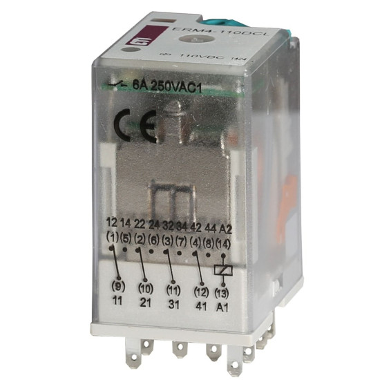 Електромеханічне реле ETI 002473022 ERM4-110 DCL 4p