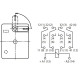 Електромеханічне реле ETI 002473022 ERM4-110 DCL 4p