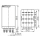 Електромеханічне реле ETI 002473023 ERM4-220 DCL 4p