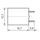 Електромеханічне реле ETI 002473046 MER1-012DC (1x16A 250VAC)