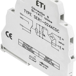 Електромеханічне інтерфейсне реле ETI 002473053 SER1-230 ACDC 1CO 6A AC1 250V AC