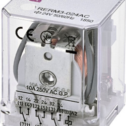 Електромеханічне реле ETI 002473062 RERM3-24AC 3p (16A AC1 250V AC)