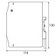 Джерело живлення ETI 004656681 PS-72-24 (Вхід: 100-240V AC/140-340V DC; Вихід: 24-28V DC/75W/3A)