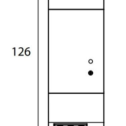 Джерело живлення ETI 004656682 PS-120-24 (Вхід: 100-240V AC/140-340V DC; Вихід: 24-28V DC/120W/5A)