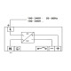 Джерело живлення ETI 004656682 PS-120-24 (Вхід: 100-240V AC/140-340V DC; Вихід: 24-28V DC/120W/5A)