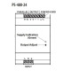 Джерело живлення ETI 004656684 PS-480-24 (Вхід: 100-240V AC/140-340V DC; Вихід: 24-28V DC/480W/20A)