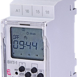 Цифровий таймер відключення ETI 002470050 SHT-1 230V AC (1x16A AC1)