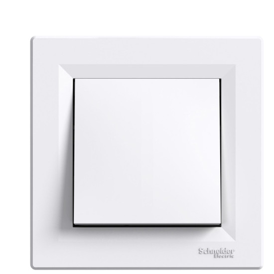 Кнопковий вимикач вимикача Schneider Electric Asfora EPH0800321 (біла)