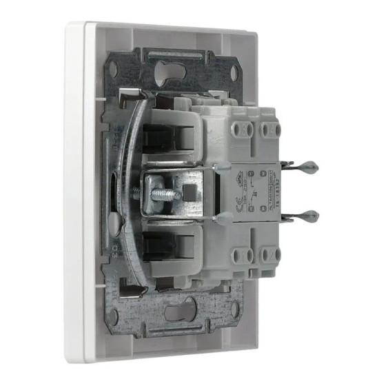 Кнопковий вимикач вимикача Schneider Electric Asfora EPH0800321 (біла)