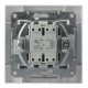 Кнопковий вимикач вимикача Schneider Electric Asfora EPH0800321 (біла)