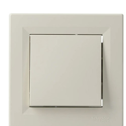 Кнопковий вимикач вимикача Schneider Electric Asfora EPH0800323 (кремова)