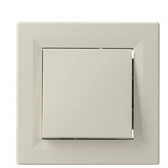 Кнопковий вимикач вимикача Schneider Electric Asfora EPH0800323 (кремова)