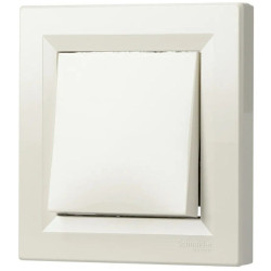 Кнопковий вимикач вимикача Schneider Electric Asfora EPH0800323 (кремова)