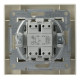 Кнопковий вимикач вимикача Schneider Electric Asfora EPH0800323 (кремова)