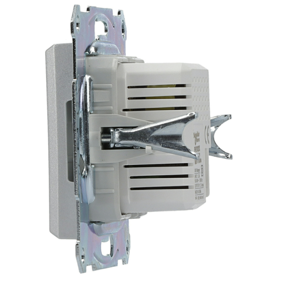 USB розетка Schneider Electric Asfora EPH2700261 (алюміній)
