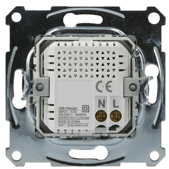 USB розетка Schneider Electric Asfora EPH2700271 (антрацит)