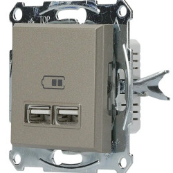 USB розетка Schneider Electric Asfora EPH2700269 (бронза)