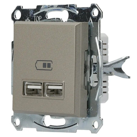 USB розетка Schneider Electric Asfora EPH2700269 (бронза)