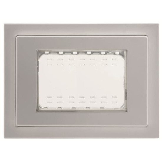 Рамка ABB Zenit 2CLA337300N1701 N3373 GR IP55 3М (сіра)