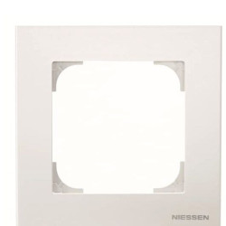 Одномісна рамка ABB Sky 2CLA857110A1101 8571.1 BL (білий)
