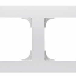 Двомісна рамка ABB Sky 2CLA857210A1101 8572.1 BL (білий)