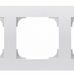 Тримісна рамка ABB Sky 2CLA857310A1101 8573.1 BL (білий)