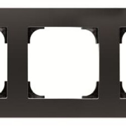 П'ятимісна рамка ABB Sky 2CLA857500A1501 8575 NS (чорний оксамит)