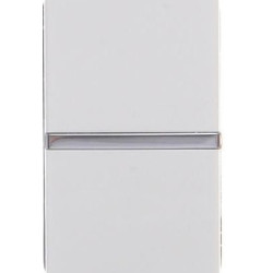 Вимикач ABB Zenit 2CLA210100N1101 N2101 BL 1М (білий)