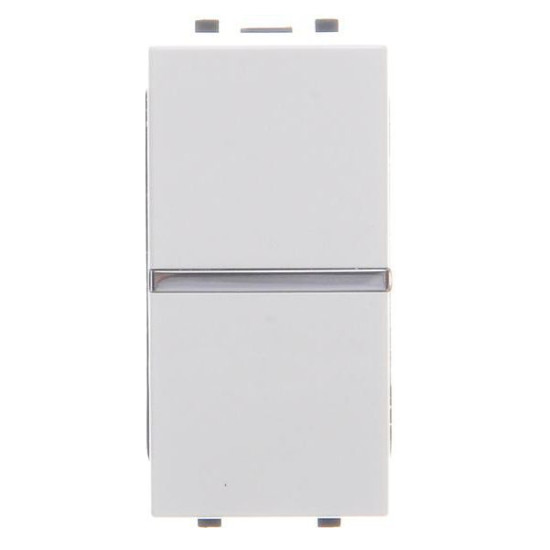 Вимикач ABB Zenit 2CLA210100N1101 N2101 BL 1М (білий)