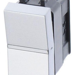Вимикач ABB Zenit 2CLA210120N1101 N2101.2 BL 1М (білий)