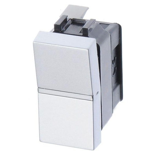 Вимикач ABB Zenit 2CLA210120N1101 N2101.2 BL 1М (білий)
