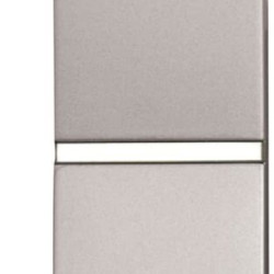 Кнопковий вимикач ABB Zenit 2CLA210470N1301 N2104.7 PL 1М (срібло)