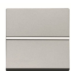 Кнопковий вимикач ABB Zenit 2CLA220470N1301 N2204.7 PL 1НО (срібло)
