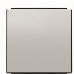 Клавіша вимикача ABB Sky 2CLA850120A1301 8501.2 PL з маркуванням 0/I (срібло)