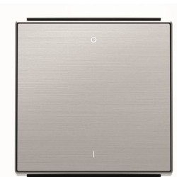 Клавіша вимикача ABB Sky 2CLA850120A1401 8501.2 AI з маркуванням 0/I (сталь)