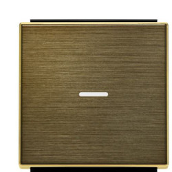 Клавіша вимикача ABB Sky 2CLA850130A1201 8501.3 OE з лінзою (золото)