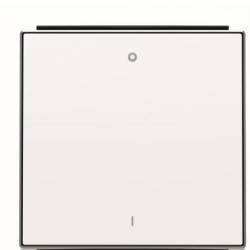 Клавіша вимикача ABB Sky 2CLA850120A1101 8501.2 BL з маркуванням 0/I (білий)