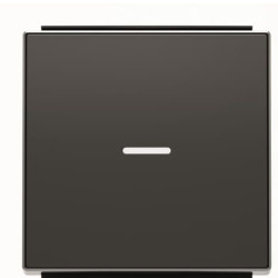 Клавіша вимикача ABB Sky 2CLA850130A1501 8501.3 NS з лінзою (чорний оксамит)