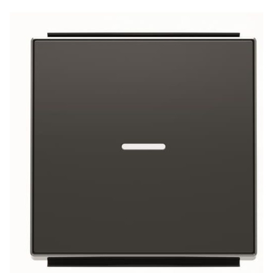 Клавіша вимикача ABB Sky 2CLA850130A1501 8501.3 NS з лінзою (чорний оксамит)