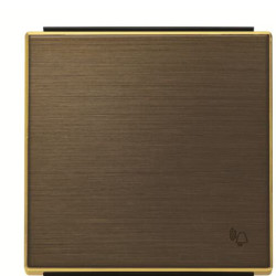 Клавіша вимикача ABB Sky 2CLA850400A1201 8504 OE із символом «Дзвінок» (золото)