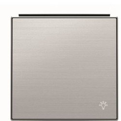 Клавіша вимикача ABB Sky 2CLA850420A1401 8504.2 AI із символом «Дзвінок» (сталь)
