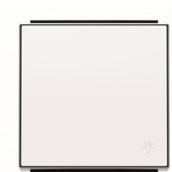 Клавіша вимикача ABB Sky 2CLA850420A1101 8504.2 BL із символом «Світло» (білий)