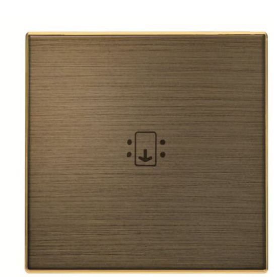 Клавіша карткового вимикача ABB Sky 2CLA851400A1201 8514 OE (золото)