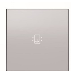 Клавіша карткового вимикача ABB Sky 2CLA851400A1301 8514 PL (срібло)