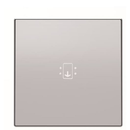 Клавіша карткового вимикача ABB Sky 2CLA851400A1301 8514 PL (срібло)
