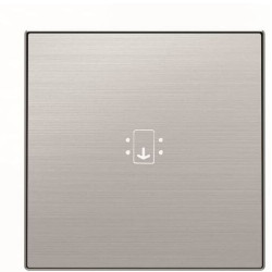 Клавіша карткового вимикача ABB Sky 2CLA851400A1401 8514 AI (сталь)