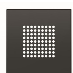 Центральна плата аудіо розетки ABB Sky 2CLA852900A1501 8529 NS (чорний оксамит)